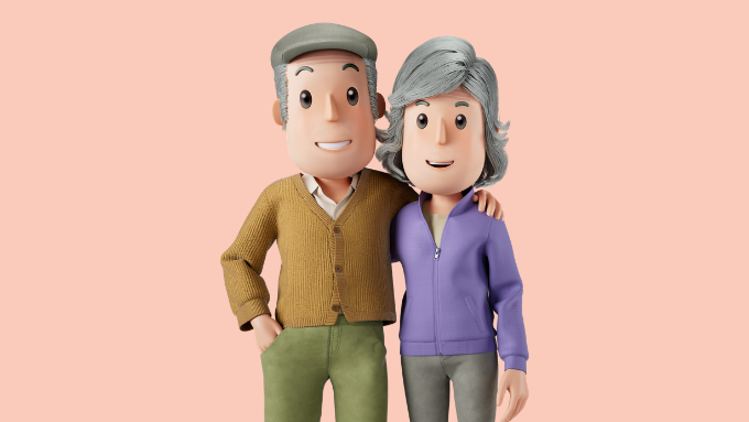 Elderly people image