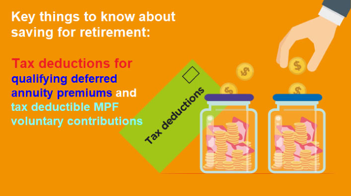 Tax deductions for retirement savings