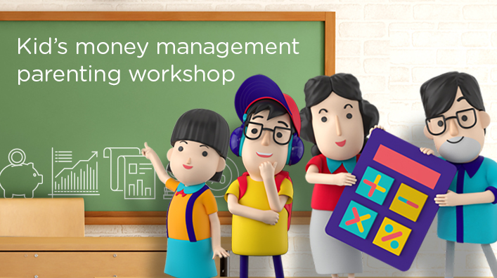 Kid’s money management parenting workshop