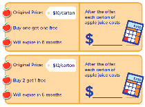 Comparing Special Offers [Aged 7 - 10]