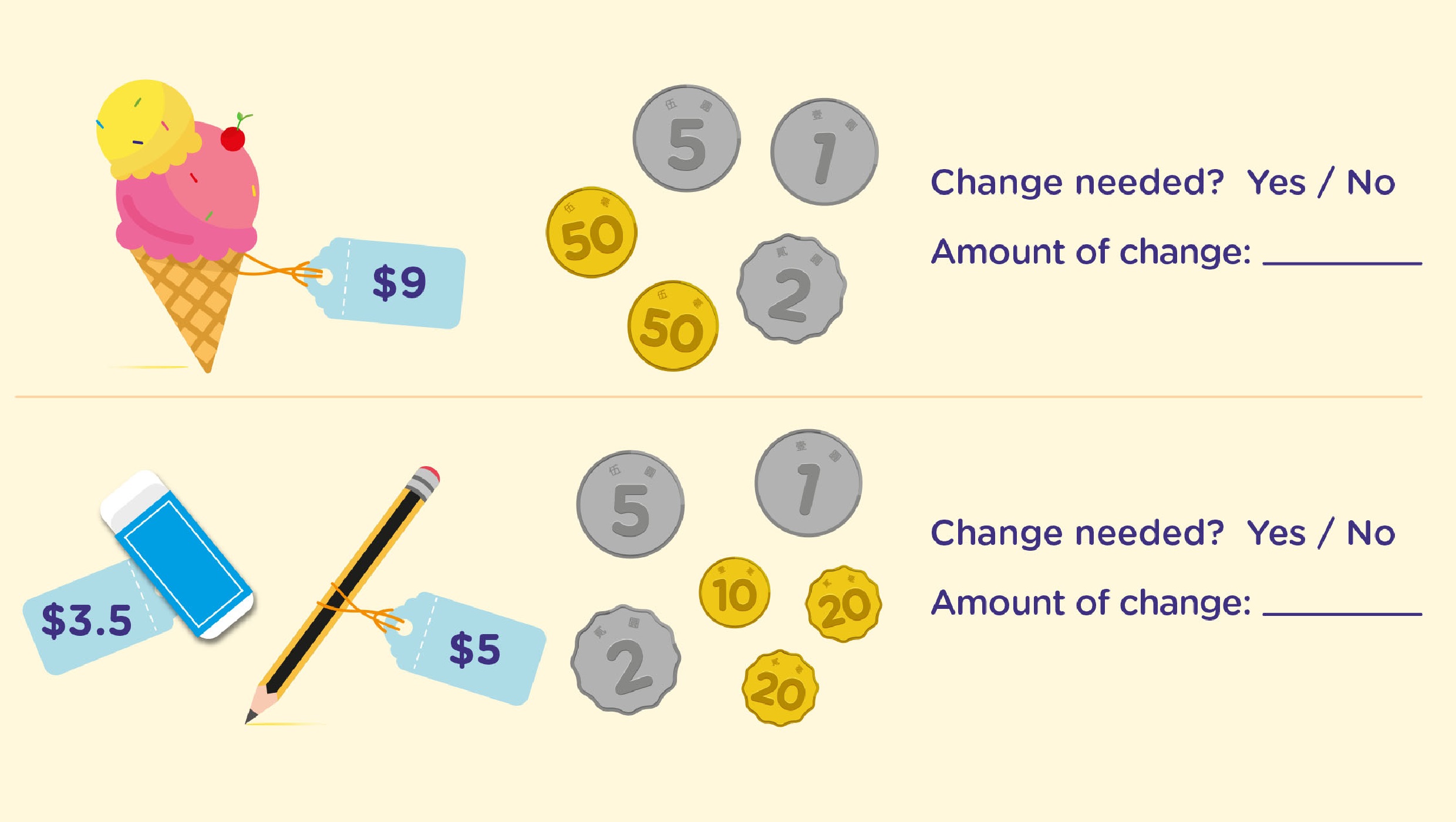 Calculating Change<br>[Aged 9-11]