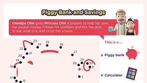Piggy Bank and Savings<br>[Aged 4-6]