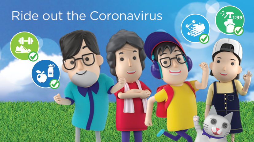 Ride out the Coronavirus