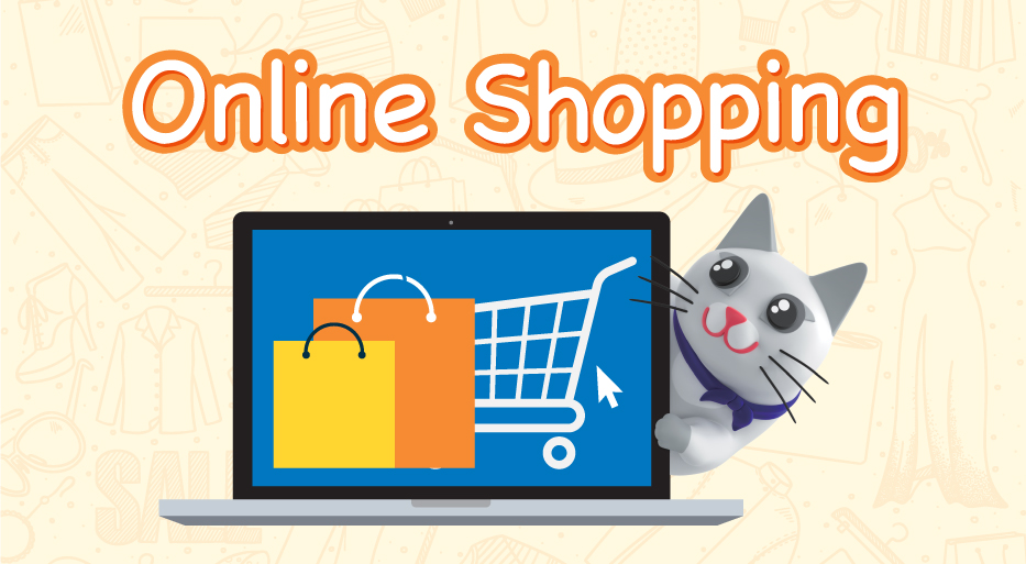 Printable activity: Online shopping